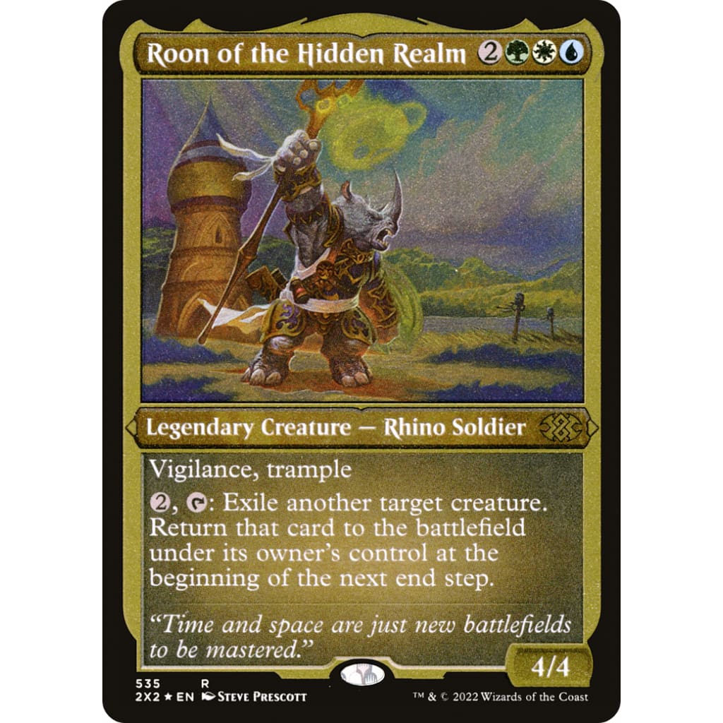 Roon of the Hidden Realm (2X2-535) Etched Foil - Single