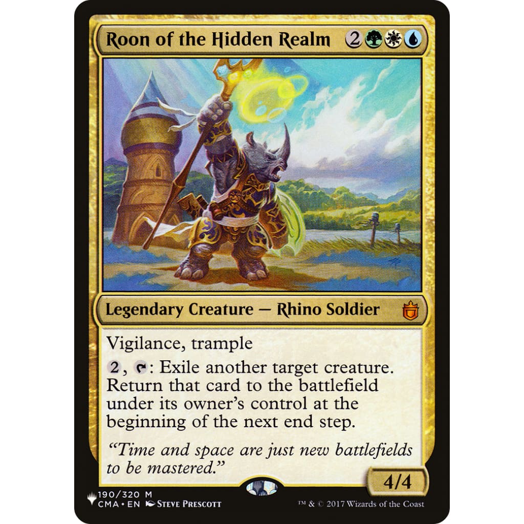 Roon of the Hidden Realm (PLST-CMA-190) - Single