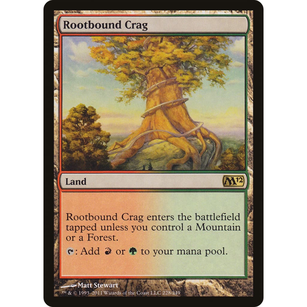 Rootbound Crag (M12-228) - Single
