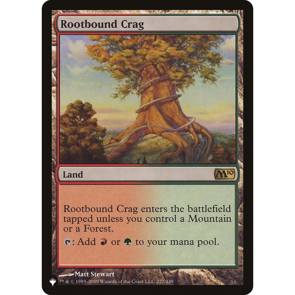 Rootbound Crag (PLST-M10-227) - Single