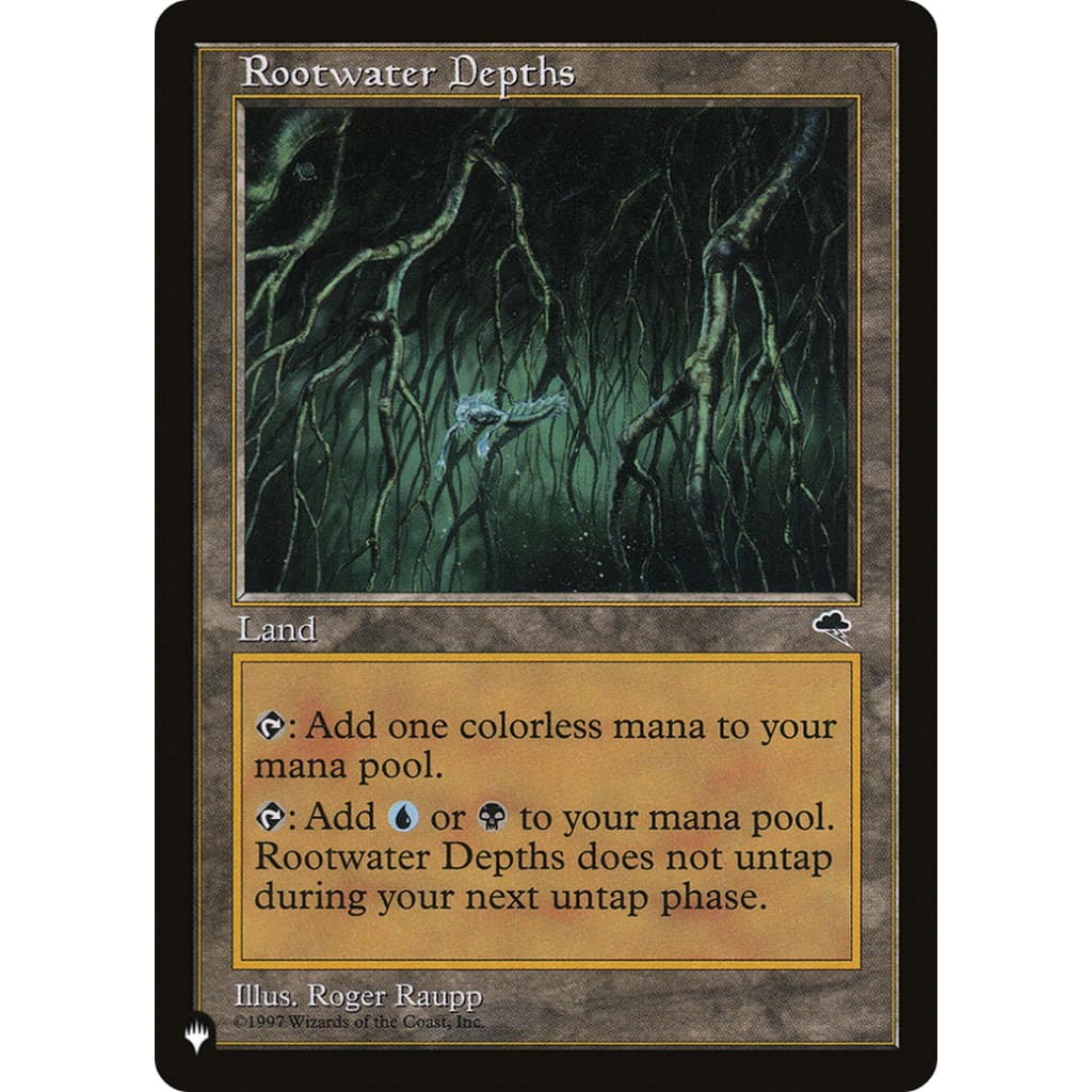 Rootwater Depths (PLST-TMP-323) - Single