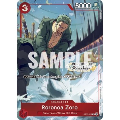 Roronoa Zoro - ST01-013 (Treasure Cup) PR One Piece