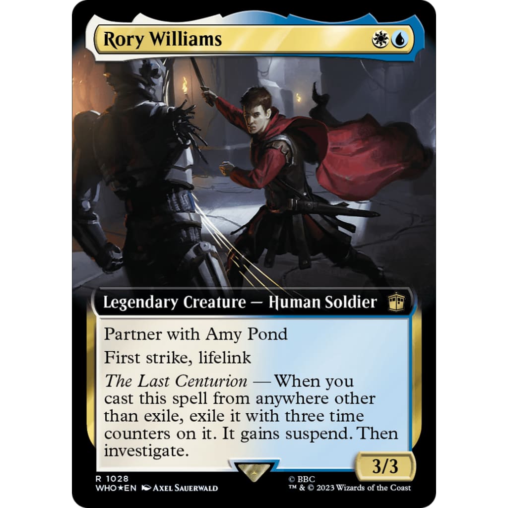Rory Williams (WHO-1028): (Extended Art) Foil - Single