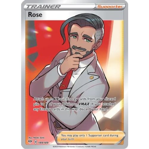 Rose (189/189) Ultra Rare Holofoil - Single