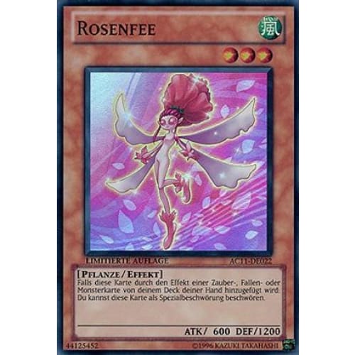 Rose Fairy (German) - ’Rosenfee’ (AC11-DE022) Super Rare