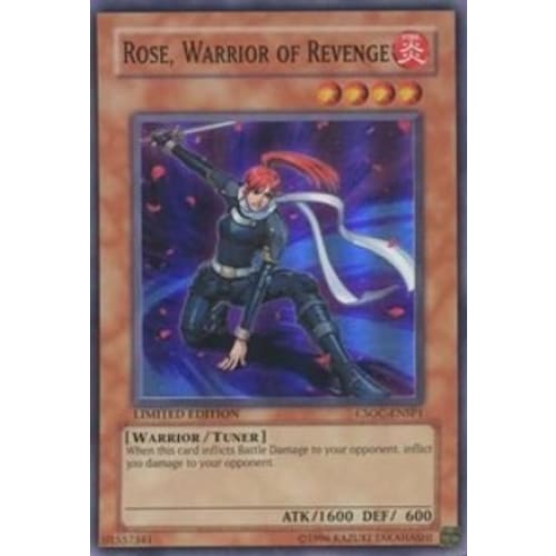 Rose Warrior of Revenge (CSOC-ENSP1) Super Rare Limited