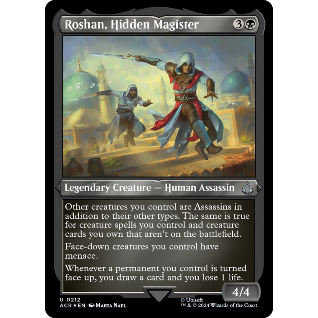 Roshan Hidden Magister (ACR-212) Etched Foil - Single