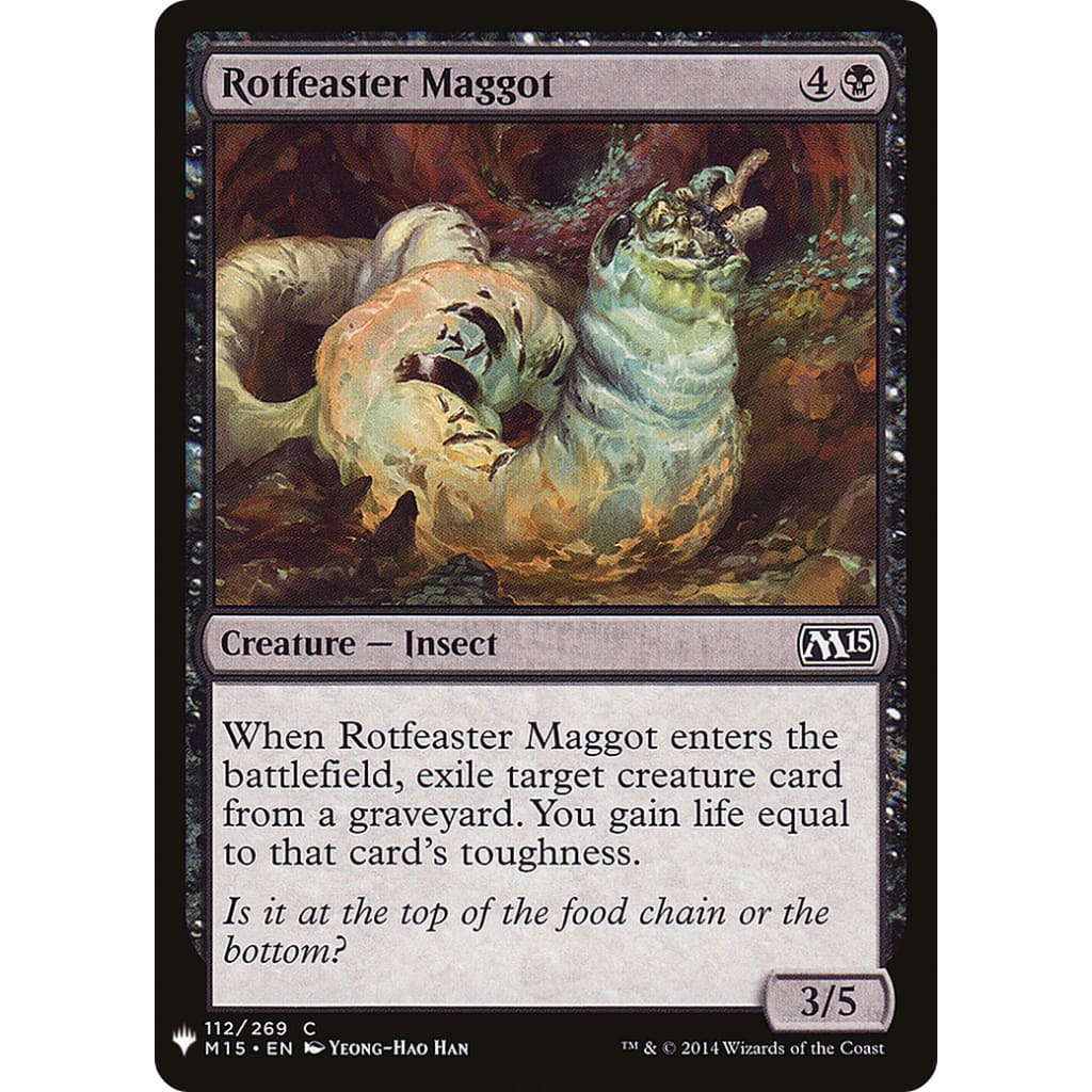 Rotfeaster Maggot (PLST-M15-112) - Single