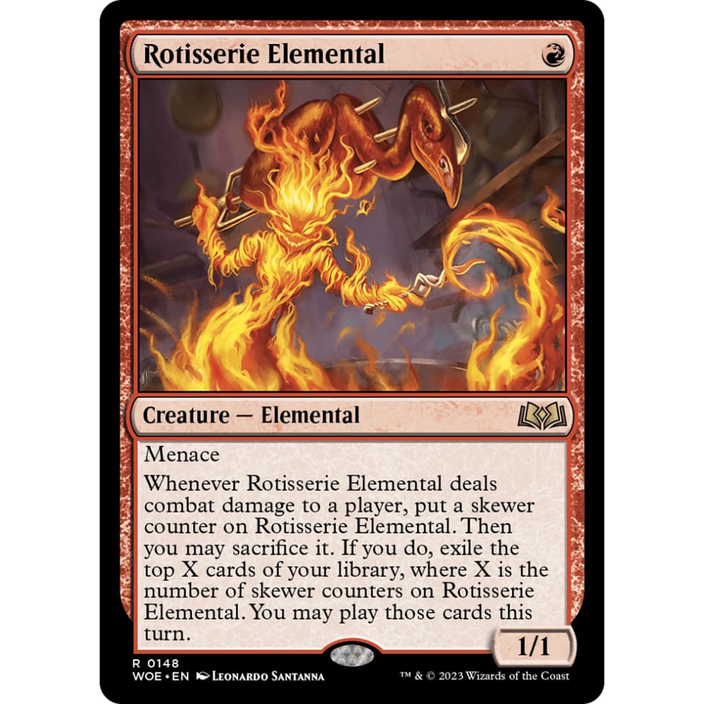 Rotisserie Elemental (WOE-148) Foil - Single