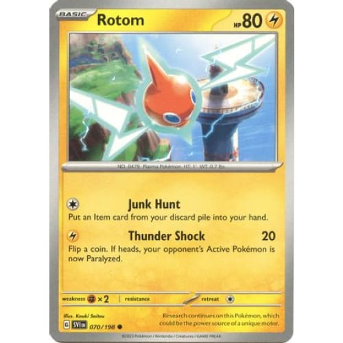 Rotom - 070/198 (70) Common - Single