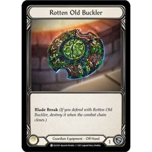 Rotten Old Buckler (TALES OF ARIA) 1st Edition Cold Foil