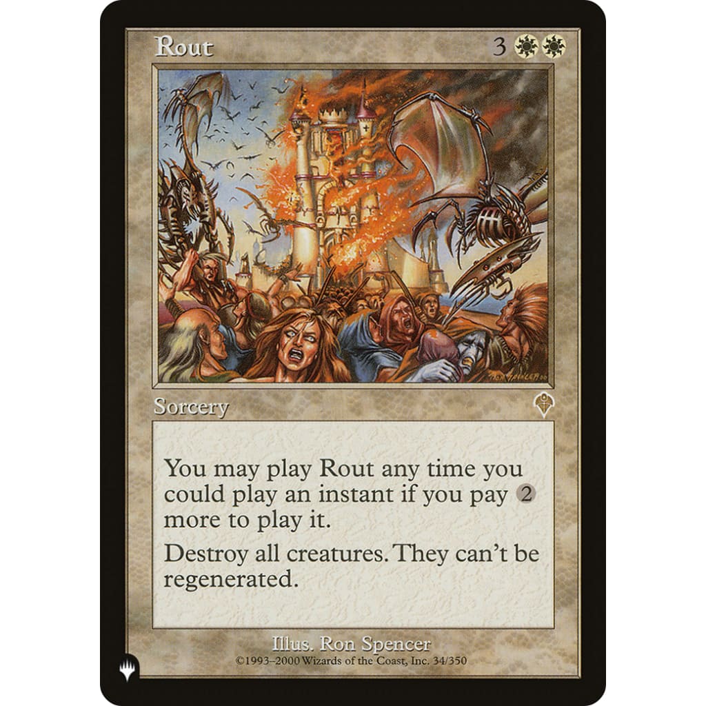 Rout (PLST-INV-34) - Single