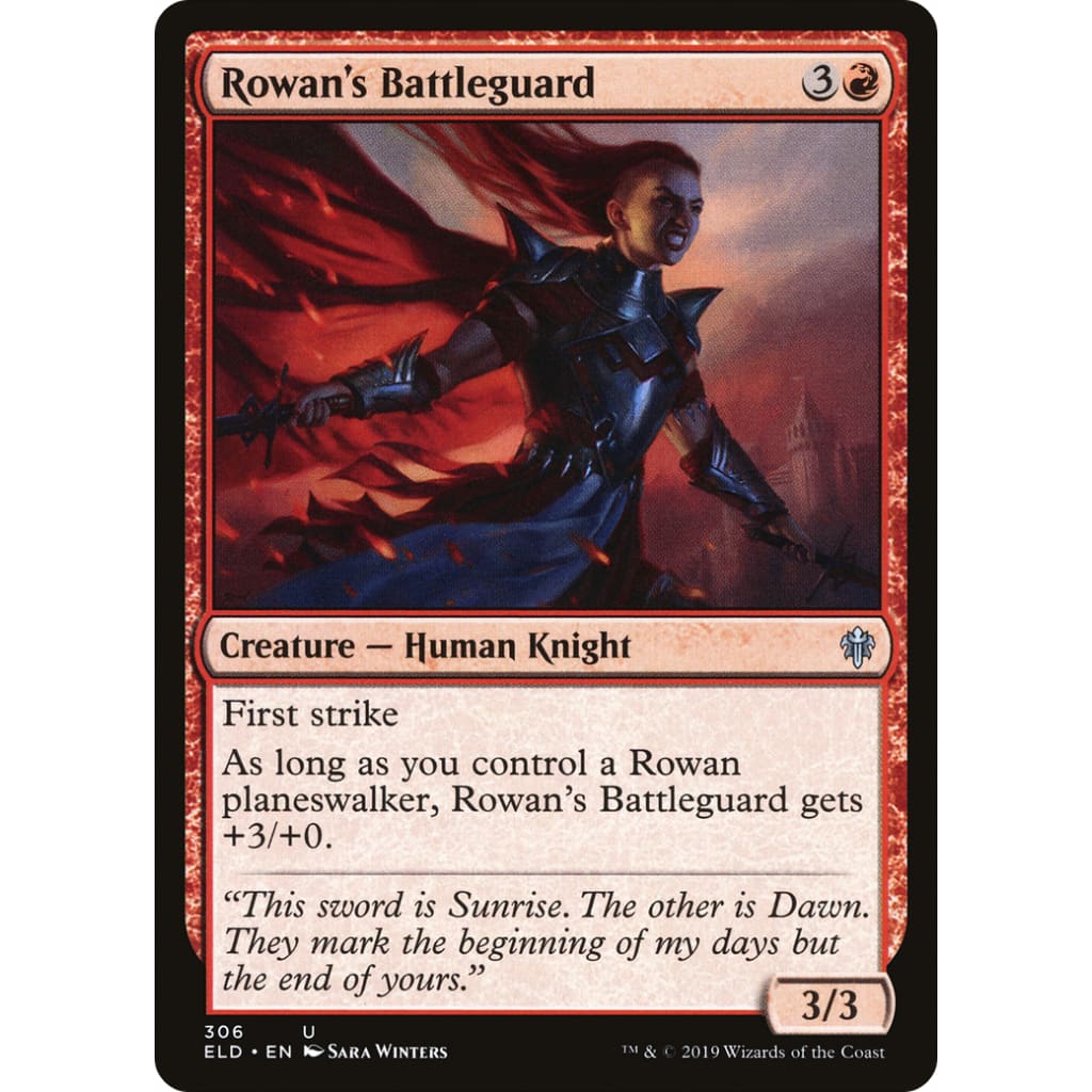 Rowan’s Battleguard (ELD-306) - Single