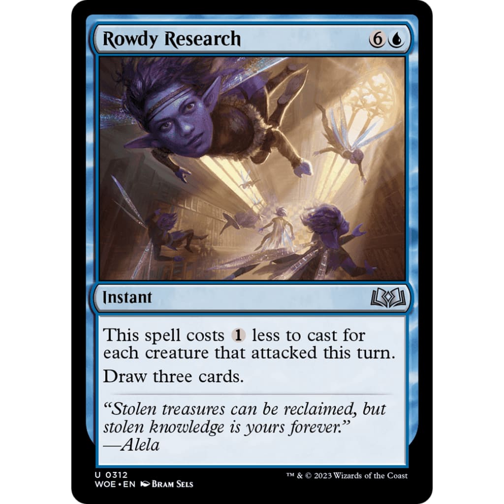 Rowdy Research (WOE-312) Foil - Single