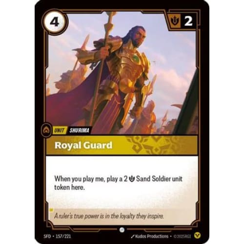 Royal Guard (157/221) - Spiritforged - Single
