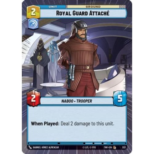 Royal Guard Attache (Hyperspace) (332) - Single