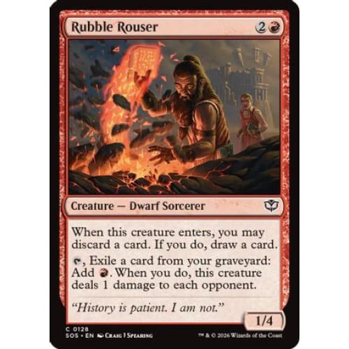 Rubble Rouser (SOS-128) Foil - Single