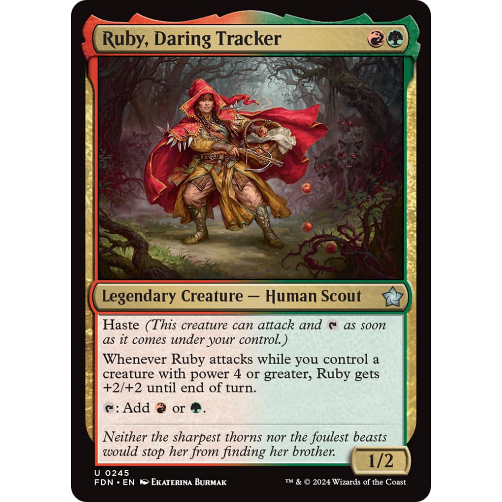 Ruby Daring Tracker (FDN-245) Foil - Single