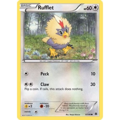 Rufflet (87) Uncommon - Single
