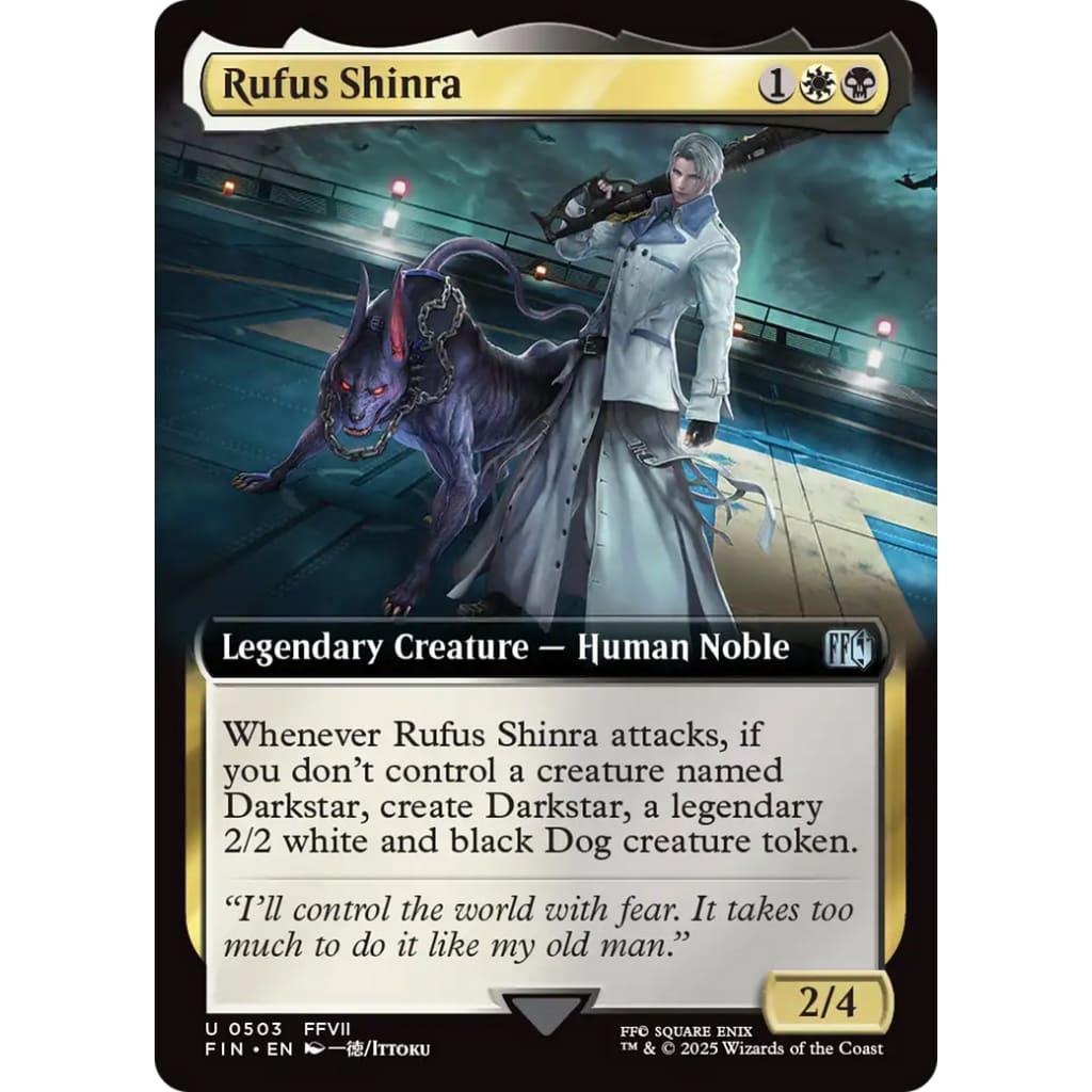Rufus Shinra (FIN-503): (Extended Art) - Single