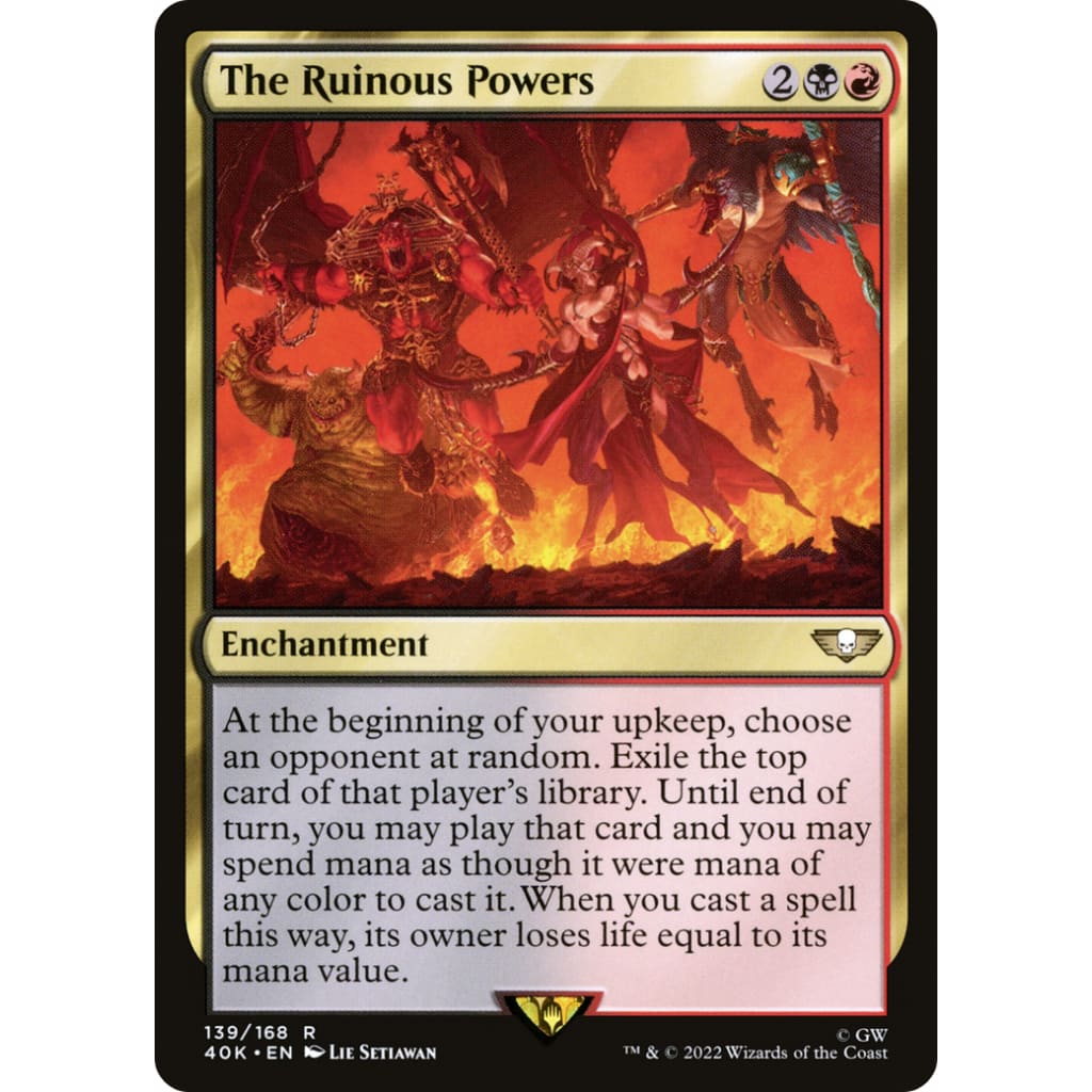 The Ruinous Powers (40K-139) - Single