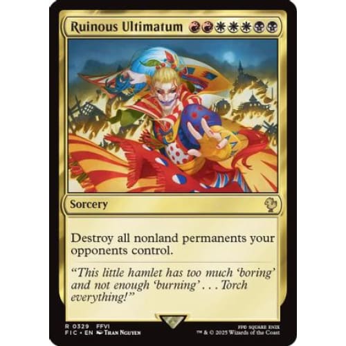Ruinous Ultimatum (FIC-329) - Single