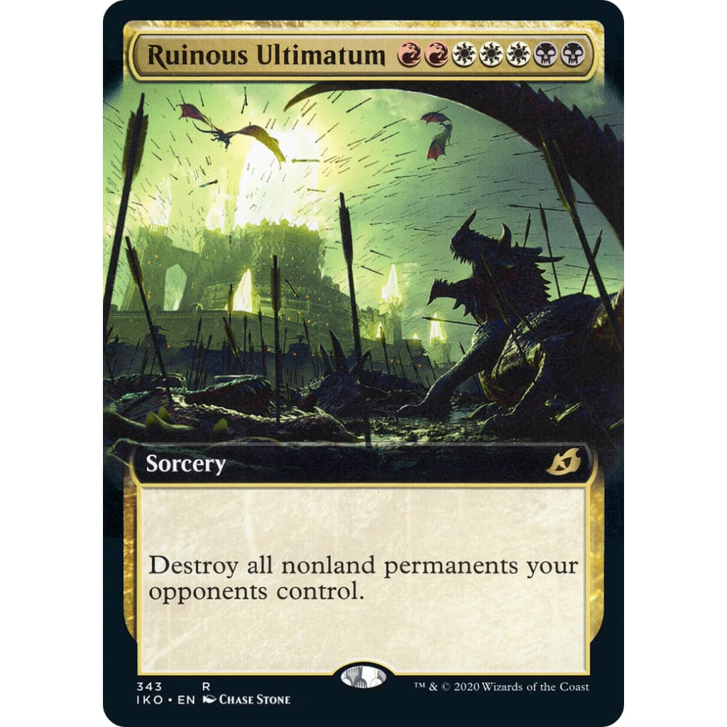 Ruinous Ultimatum (IKO-343): (Extended Art) - Single