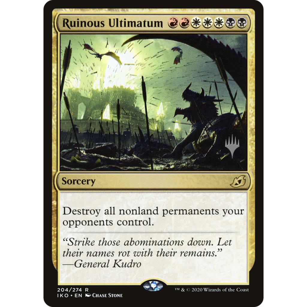 Ruinous Ultimatum (PIKO-204P) Foil - Single