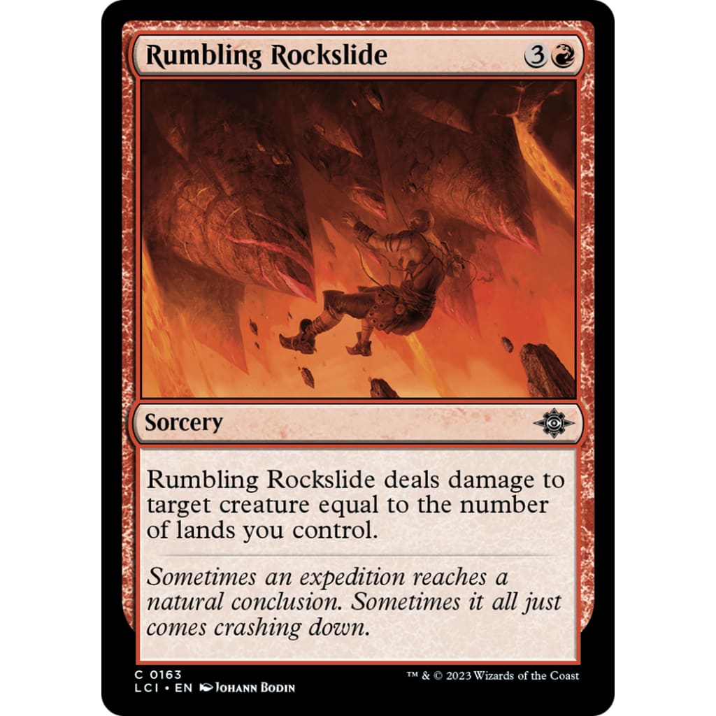 Rumbling Rockslide (LCI-163) - Single