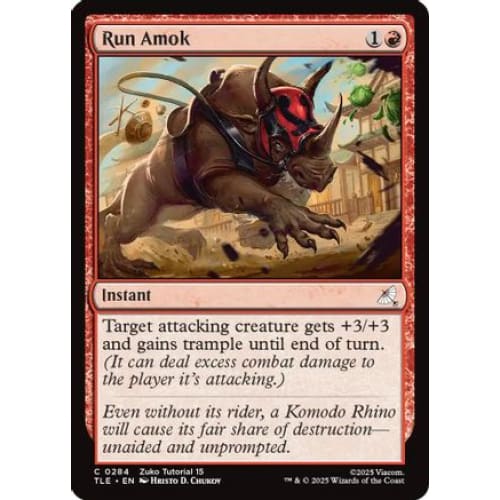 Run Amok (0284) (TLE-284) - Single