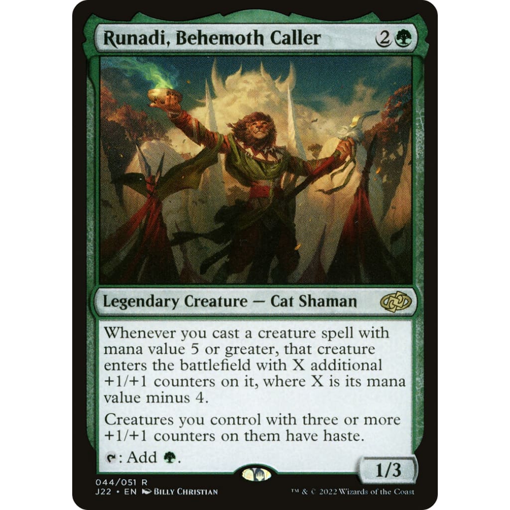 Runadi Behemoth Caller (J22-044) - Single