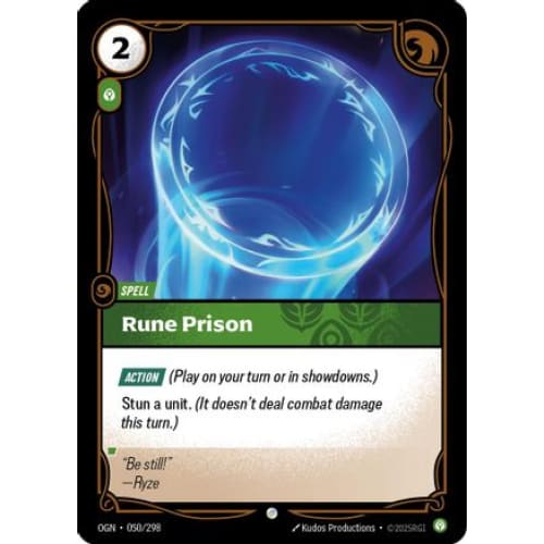 Rune Prison (050/298) - Origins - Single