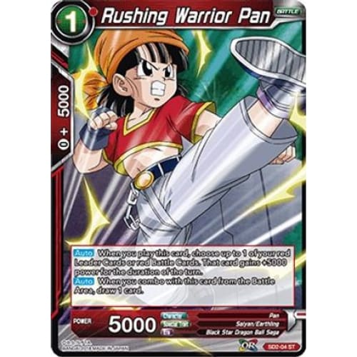 Rushing Warrior Pan (Cross Worlds) - Single