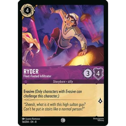 Ryder - Fleet-Footed Infiltrator (56/204) - Reign of Jafar
