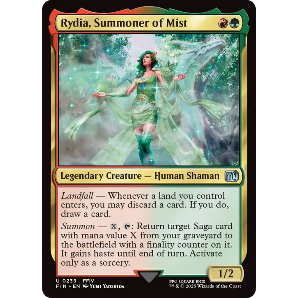 Rydia Summoner of Mist (FIN-239) - Single