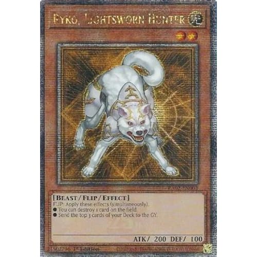 Ryko Lightsworn Hunter (Quarter Century Secret Rare)