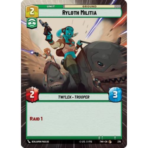 Ryloth Militia (Hyperspace) (378) - Single