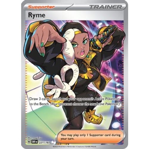 Ryme (221/197) Ultra Rare Holofoil - Single