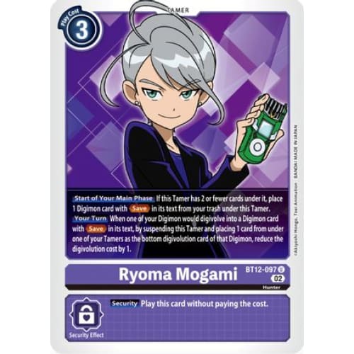 Ryoma Mogami - BT12-097 - Uncommon - Single