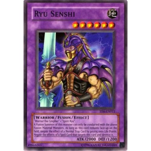 Ryu Senshi (TP6-EN011) Common / Short Print Unlimited
