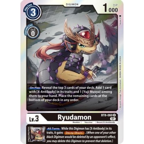 Ryudamon - BT8-060 - Rare Foil - Single