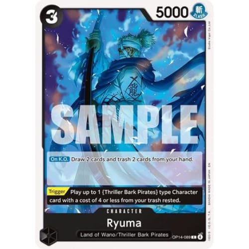 Ryuma OP14-089 C The Azure Sea’s Seven - Single