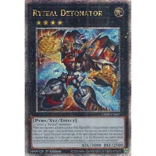 Ryzeal Detonator (Quarter Century Secret Rare) - CRBR-EN007