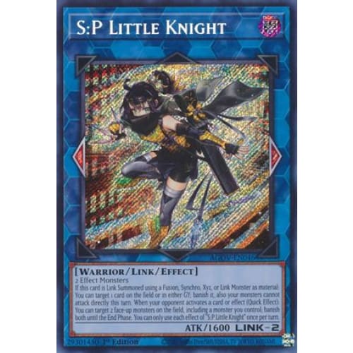 S:P Little Knight - AGOV-EN046 Secret Rare 1st Edition