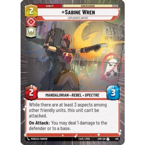 Sabine Wren - Explosives Artist (Hyperspace) (405) - Spark
