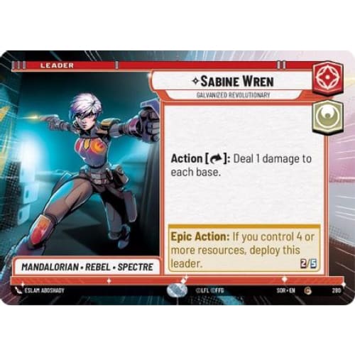 Sabine Wren - Galvanized Revolutionary (Hyperspace) (280)