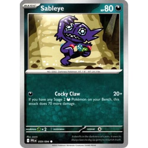Sableye (59) Common - Single