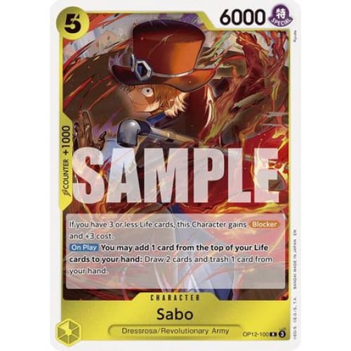 Sabo OP12-100 R Legacy of the Master Foil - Single