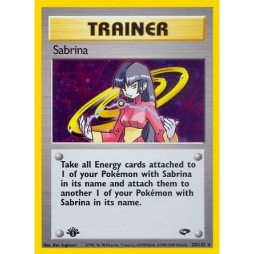Sabrina (020/132) Holo Rare 1st Edition Holofoil - Single