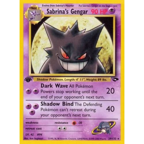 Sabrina’s Gengar (029/132) Rare Classic Unlimited - Single